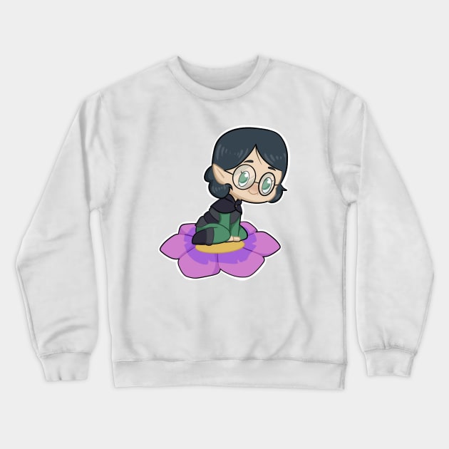 cute flower Willow Crewneck Sweatshirt by dragonlord19